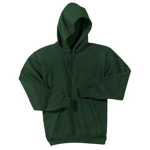 Port and Company 7.8 Oz. Pullover Hooded Sweatshirt - Dark/Colors Green, Dark