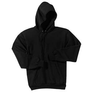 Port and Company 7.8 Oz. Pullover Hooded Sweatshirt - Dark/Colors Black