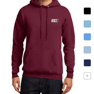 Custom Promotional Port and Company 7.8 Oz. Pullover Hooded Sweatshirt - Dark/Colors