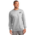 Customized Crewneck Sweatshirts - Port and Company Crewneck Sweatshirt - Light/Heather