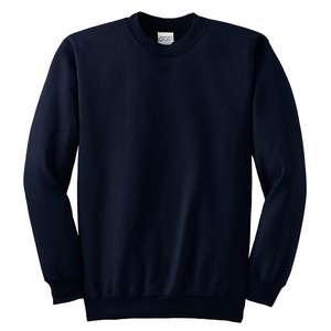 Port and Company Crewneck Sweatshirt - Dark/Colors Blue, Navy