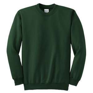 Port and Company Crewneck Sweatshirt - Dark/Colors Green, Dark