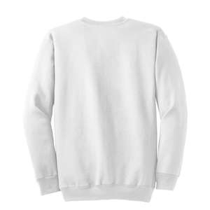 Port and Company Crewneck Sweatshirt - White/Neutral 