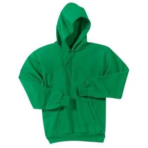 Port and Company Pullover Hooded Sweatshirt - Dark/Colors Green, Kelly