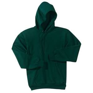 Port and Company Pullover Hooded Sweatshirt - Dark/Colors Green, Dark