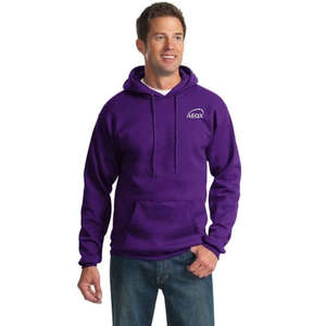 Custom Promotional Port and Company Pullover Hooded Sweatshirt - Dark/Colors