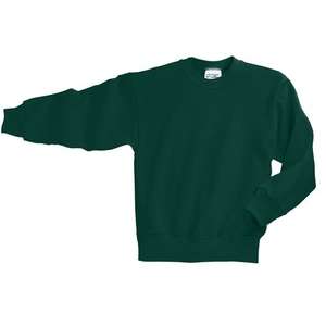 Port and Company Youth Crewneck Sweatshirt - Dark/Colors Green, Dark