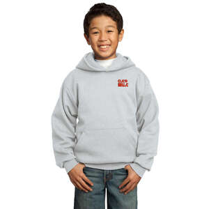 Custom Promotional Port and Company Youth Pullover Hooded Sweatshirt - Light/Heather