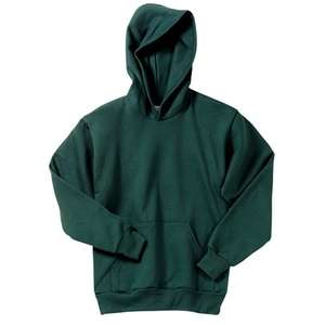 Port and Company Youth Pullover Hooded Sweatshirt - Dark/Colors Green, Dark