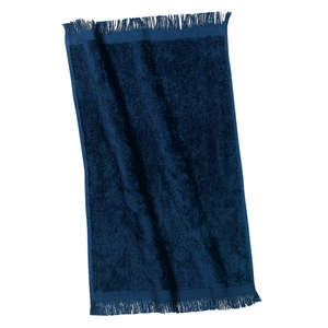 Port and Company Fingertip Towel - Dark/All Blue, Navy