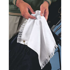 Port and Company Grommeted Fingertip Towel - Dark/All