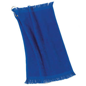 Port and Company Grommeted Fingertip Towel - Dark/All Blue, Royal
