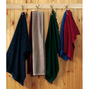 Port and Company Grommeted Hand Towel - Dark/All 