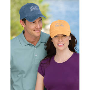 Port Authority Garment Washed Cap - Dark/All 