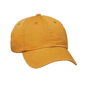 Port Authority Garment Washed Cap - Dark/All Yellow, Dandelion