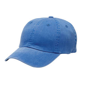 Port Authority Garment Washed Cap - Dark/All Blue, Faded