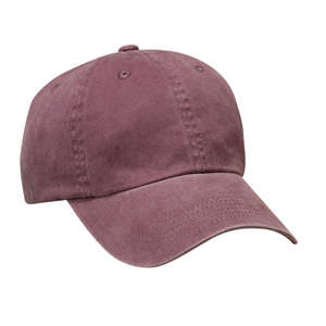 Port Authority Garment Washed Cap - Dark/All Maroon