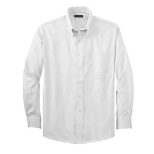 Red House Non-Iron Pinpoint Oxford - Dark/All White