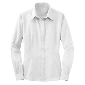 Red House Ladies Non-Iron Pinpoint Oxford - Dark/All White