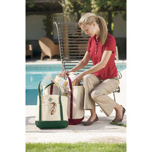 Red House Medium Heavyweight Canvas Tote - Dark/All