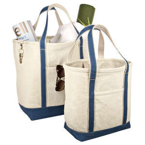 Red House Medium Heavyweight Canvas Tote - Dark/All