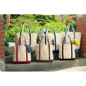 Red House Medium Heavyweight Canvas Tote - Dark/All