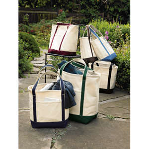 Red House Medium Heavyweight Canvas Tote - Dark/All