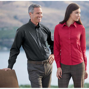 Red House Nailhead Non-Iron Button-Down Shirt - Dark/All