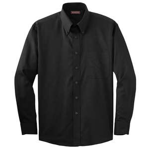 Red House Nailhead Non-Iron Button-Down Shirt - Dark/All Black