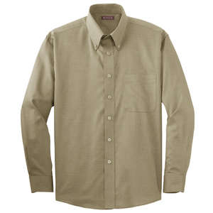 Red House Nailhead Non-Iron Button-Down Shirt - Dark/All Tan