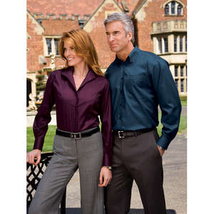 Red House Herringbone Non-Iron Button-Down Shirt - Dark/All