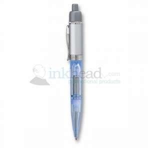 Custom Promotional Starlite Pen - Blue LED Light