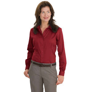 Red House Ladies Nailhead Non-Iron Button-Down Shirt - Dark/All