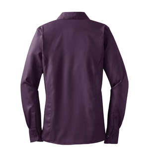 Red House Ladies Herringbone Non-Iron Button-Down Shirt - Dark/All 