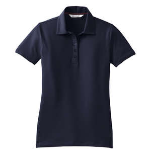 Red House Ladies Ottoman Performance Polo - Dark/All Blue, Dress Navy