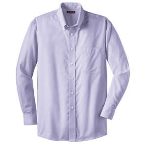 Red House Dobby Non-Iron Button-Down Shirt - Dark/All Lavender