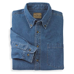 Port Authority Heavyweight Denim Shirt - Dark/All 