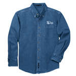 Imprinted Dress Shirts - Port Authority Heavyweight Denim Shirt - Dark/All