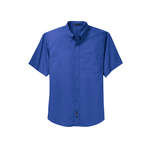 Imprinted Dress Shirts - Port Authority Short Sleeve Easy Care Soil Resistant Shirt - Dark/All