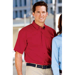Port Authority Short Sleeve Easy Care Shirt - Dark/All