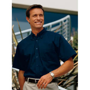 Port Authority Short Sleeve Easy Care Shirt - Dark/All