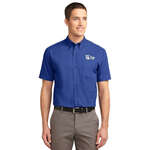Personalized Dress Shirts - Port Authority Short Sleeve Easy Care Shirt - Dark/All