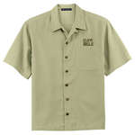 Logo Dress Shirts - Port Authority Easy Care Camp Shirt - Dark/All
