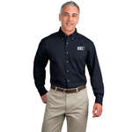 Promotional Dress Shirts - Port Authority Long Sleeve Twill Shirt - Dark/All