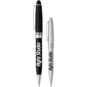 Custom Promotional Galaxy Series Satin Chrome Ballpoint Pen