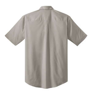 Port Authority Short Sleeve Value Poplin Shirt - Dark/All