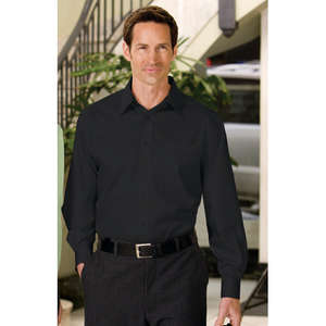 Port Authority Long Sleeve Non-Iron Twill Shirt - Dark/All
