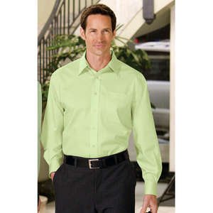Port Authority Long Sleeve Non-Iron Twill Shirt - Dark/All