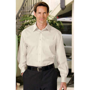 Port Authority Long Sleeve Non-Iron Twill Shirt - Dark/All