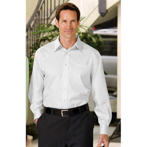 Port Authority Long Sleeve Non-Iron Twill Shirt - Dark/All